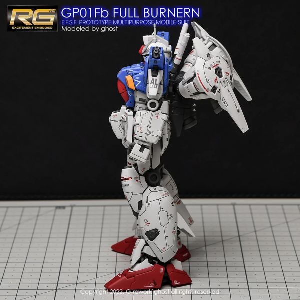 炎水貼 RG GP01FB 鋼彈 模型 螢光 專用水貼 CGRG26 炎水貼 RG GP01FB 鋼彈 模型 螢光 專用水貼 CGRG26