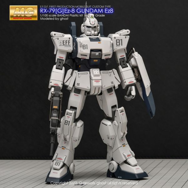 炎水貼 GHOST版 MG 1/100 RX-79[G] Ez-8 陸戰型 螢光專用水貼 CGMG52 炎水貼 GHOST版 MG 1/100 RX-79[G] Ez-8 陸戰型 螢光專用水貼 CGMG52
