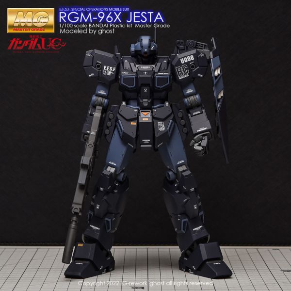 炎水貼 GHOST原創 萬代 MG RGM-96X Jesta 傑斯塔 水貼 炎水貼 GHOST原創 萬代 MG RGM-96X Jesta 傑斯塔 水貼