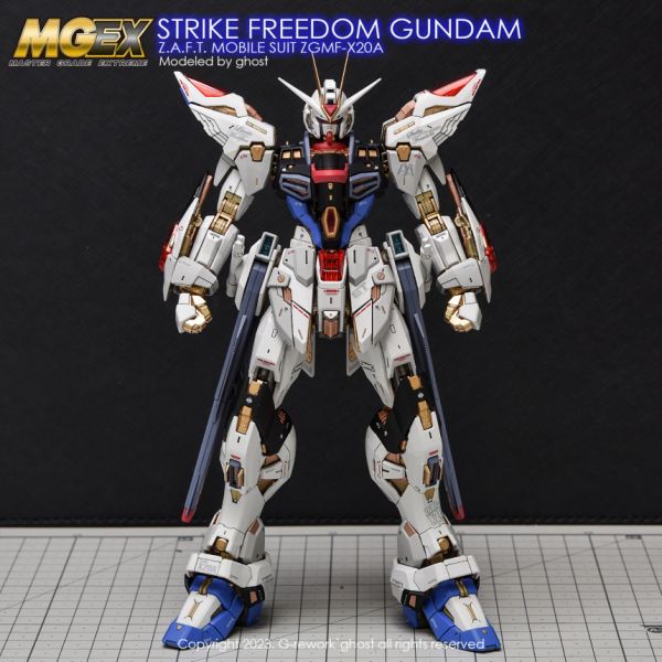炎水貼 GHOST MGEX 攻擊自由鋼彈 Strike Freedom 螢光 專用水貼 CGMG58 炎水貼 GHOST MGEX 攻擊自由鋼彈 Strike Freedom 螢光 專用水貼 CGMG58