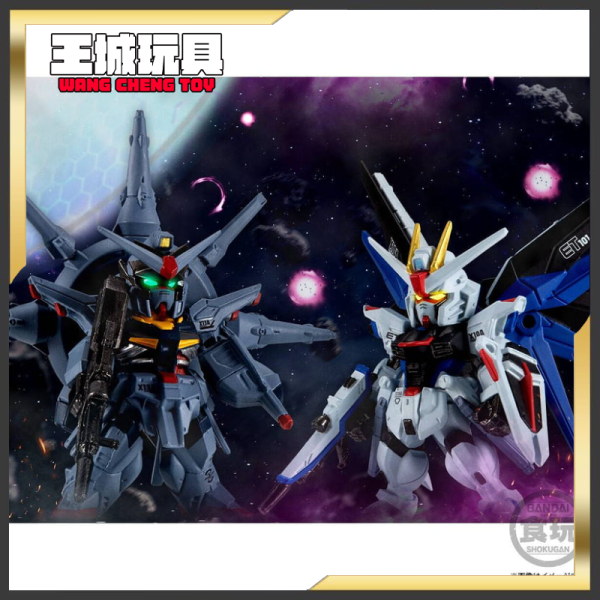 4月預購 BANDAI 盒玩 FW GUNDAM CONVERGE SP07 自由鋼彈＆天帝鋼彈 1116 BANDAI 盒玩 FW GUNDAM CONVERGE SP07 自由鋼彈＆天帝鋼彈 1116