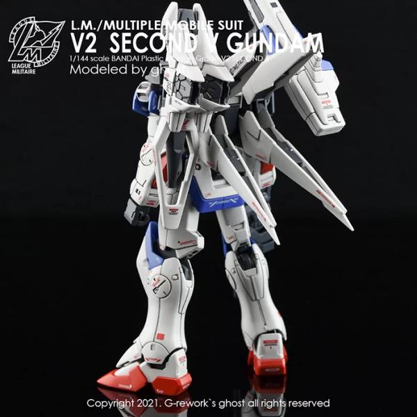 炎水貼 GHOST版 HG V鋼彈 V Dash 2nd V Second V 專用水貼 CGHG07 炎水貼.模型水貼.鋼彈水貼.鋼彈模型水貼
