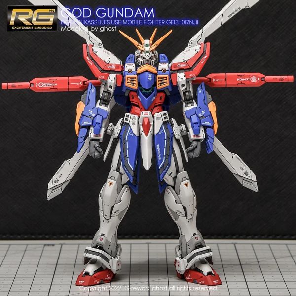 炎水貼 CHGOST RG 神威鋼彈 專用 水貼 CGRG25 炎水貼 CHGOST RG 神威鋼彈 專用 水貼 CGRG25