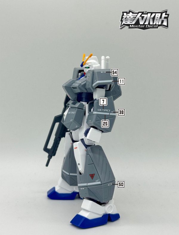 達人水貼 HGUC 1/144  鋼彈NT-1 0080口袋裡的戰爭 鋼彈 水貼 專用水貼 DLH163 達人水貼 HGUC 1/144  鋼彈NT-1 0080口袋裡的戰爭 鋼彈 水貼 專用水貼 DLH163