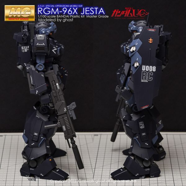 炎水貼 GHOST原創 萬代 MG RGM-96X Jesta 傑斯塔 水貼 炎水貼 GHOST原創 萬代 MG RGM-96X Jesta 傑斯塔 水貼