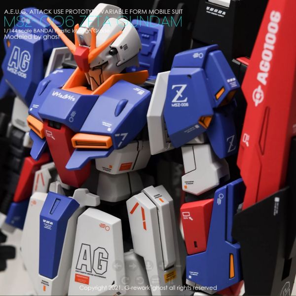炎水貼 CHOST版 HG 1/144 Z鋼彈  專用水貼 CGHG20 炎水貼 CHOST版 HG 1/144 Z鋼彈  專用水貼 CGHG20