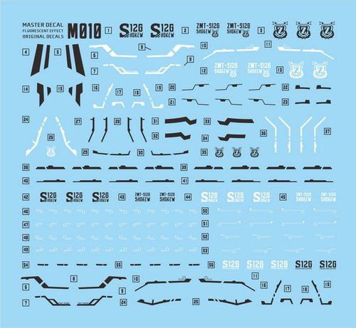 達人水貼 BANDAI RE 1/100 鋼彈 SHOKEW 夏柯 DLM010 水貼 鋼普拉 達人水貼 BANDAI RE 1/100 鋼彈 SHOKEW 夏柯 DLM010 水貼 鋼普拉