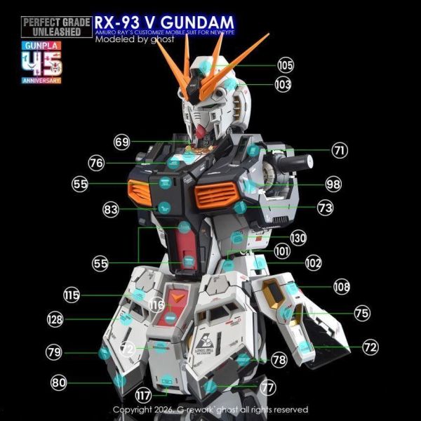 炎水貼 GHOST版 BANDAI PGU NU鋼彈 牛鋼 CGPG03 專用水貼 CGPG03 炎水貼 GHOST版 BANDAI PGU NU鋼彈 牛鋼 CGPG03 專用水貼 CGPG03