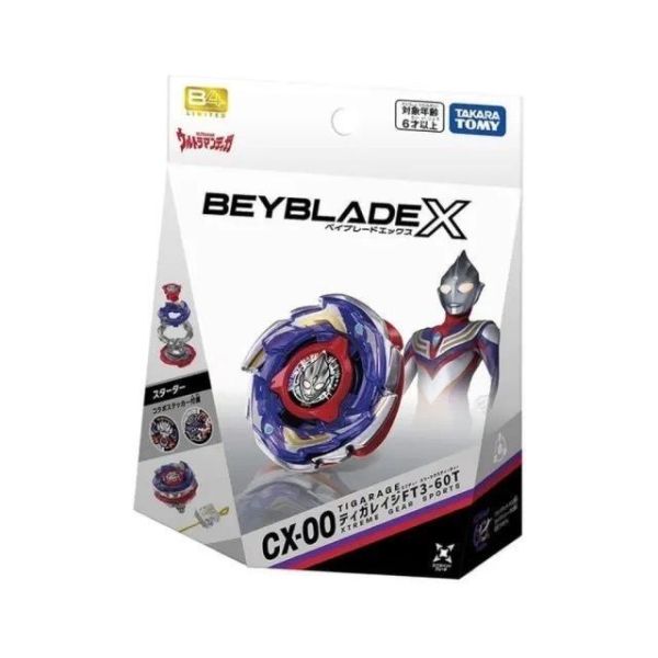 預購27年第二季 TAKARA TOMY BEYBLADE X 戰鬥陀螺 CX-00 迪卡狂怒 超人力霸王 限定款 TAKARA TOMY BEYBLADE X 戰鬥陀螺 CX-00 迪卡狂怒 超人力霸王 限定款