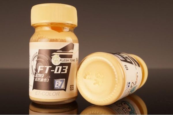 E7-FT-04 自然膚色4 E7.模型專用漆.硝基漆
