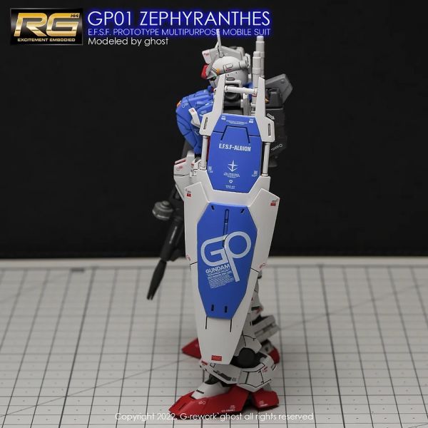 炎水貼 RG GP01 鋼彈 模型 螢光 專用水貼 CGRG27 炎水貼 RG GP01 鋼彈 模型 螢光 專用水貼 CGRG27