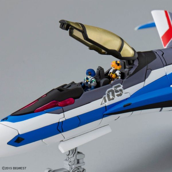 BANDAI HG 1/100 超時空要塞 VF-31J 英雄式（疾風・英麥曼座機） HG 1/100 超時空要塞 VF-31J 英雄式（疾風・英麥曼座機）