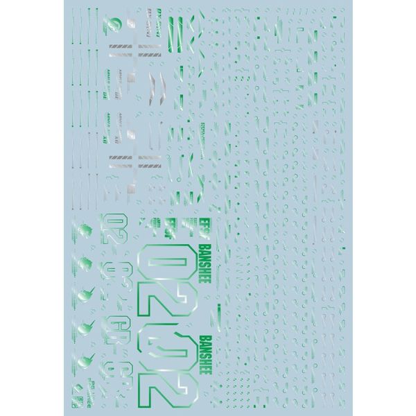EVO水貼 電鍍綠 PG 報喪女妖 覺醒模式 綠框 專用水貼 EP16GR EVO水貼 電鍍綠 PG 報喪女妖 覺醒模式 綠框 專用水貼 EP16GR