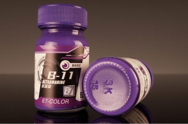 E7-B-11 紫羅蘭 E7.模型專用漆.硝基漆