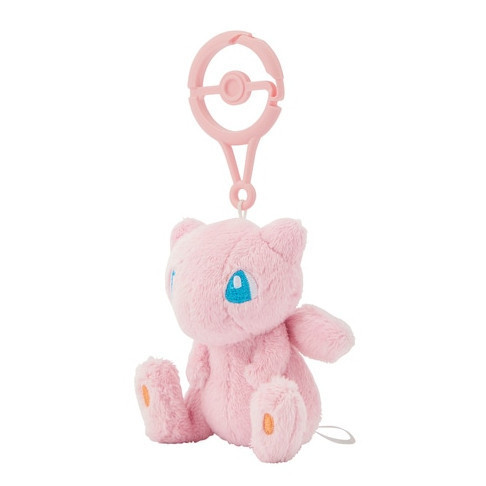 日本寶可夢中心-帶登山扣娃娃吊飾系列 夢幻 日本寶可夢中心-帶登山扣娃娃吊飾系列 夢幻