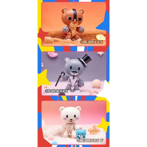 BANDAI 組裝盲盒 PLABAKO 機動戰士鋼彈 熊亞凱家族 機不挑款 BANDAI 組裝盲盒 PLABAKO 機動戰士鋼彈 熊亞凱家族 機不挑款