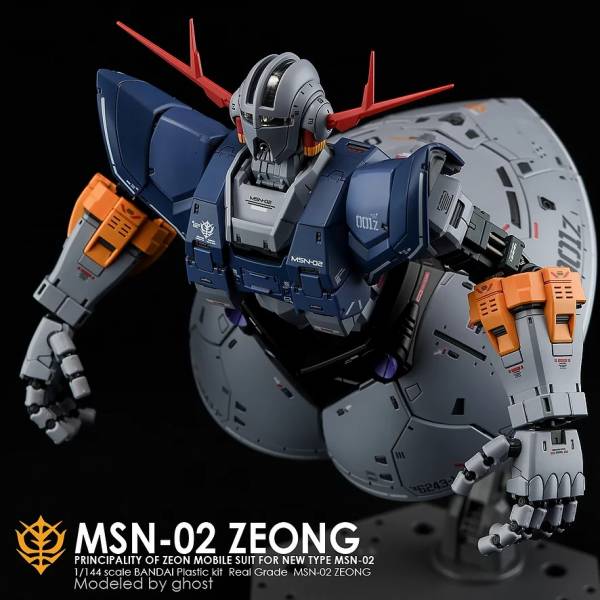 炎水貼 GHOST版 RG MSN-02 ZEONG 吉翁克 專用水貼 EVO水貼.鋼彈.