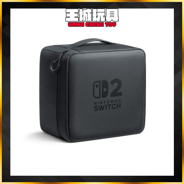 [2025-7~9月預購] 台灣公司貨 Switch 2 主機專用的全套收納包, 黑色款 台灣公司貨 Switch 2 主機專用的全套收納包, 黑色款