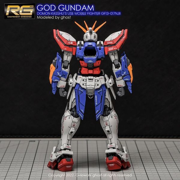 炎水貼 CHGOST RG 神威鋼彈 專用 水貼 CGRG25 炎水貼 CHGOST RG 神威鋼彈 專用 水貼 CGRG25