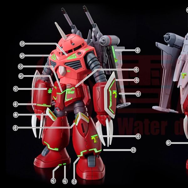 雪焰水貼  HG 1/144 茲寇克 SEED FREEDOM Ver. 專用水貼 SHG105 雪焰水貼  HG 1/144 茲寇克 SEED FREEDOM Ver. 專用水貼 SHG105