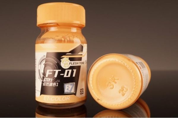 E7-FT-01 自然膚色1 E7.模型專用漆.硝基漆