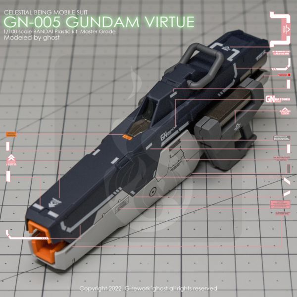 炎水貼 GHOST版 MG 德天使 螢光 專用水貼 CGMG39 炎水貼 GHOST版 MG 德天使 螢光 專用水貼 CGMG39
