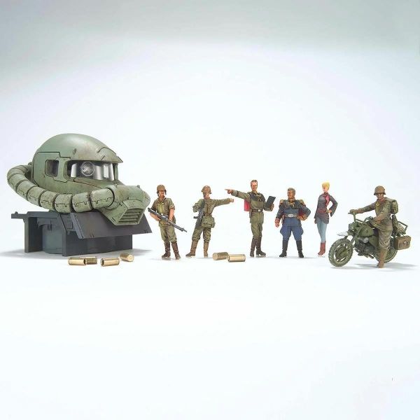 27年1月預購 BANDAI 1/35 吉翁公國軍 蘭巴‧拉爾獨立游擊隊套組 5184935 BANDAI 1/35 吉翁公國軍 蘭巴‧拉爾獨立游擊隊套組 5184935
