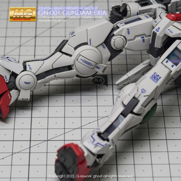 炎水貼 GHOST MG GN-001 EXIA  能天使 鋼彈 螢光 專用 水貼 CGMG51 炎水貼 GHOST MG GN-001 EXIA  能天使 鋼彈 螢光 專用 水貼 CGMG51