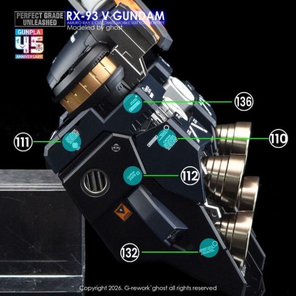 炎水貼 GHOST版 BANDAI PGU NU鋼彈 牛鋼 CGPG03 專用水貼 CGPG03 炎水貼 GHOST版 BANDAI PGU NU鋼彈 牛鋼 CGPG03 專用水貼 CGPG03