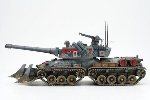 邊境模型 BORDER 1/35 紅色警戒 天啟坦克 2.0版 組裝模型 不挑盒況 邊境模型 BORDER 1/35 紅色警戒 天啟坦克 2.0版 組裝模型