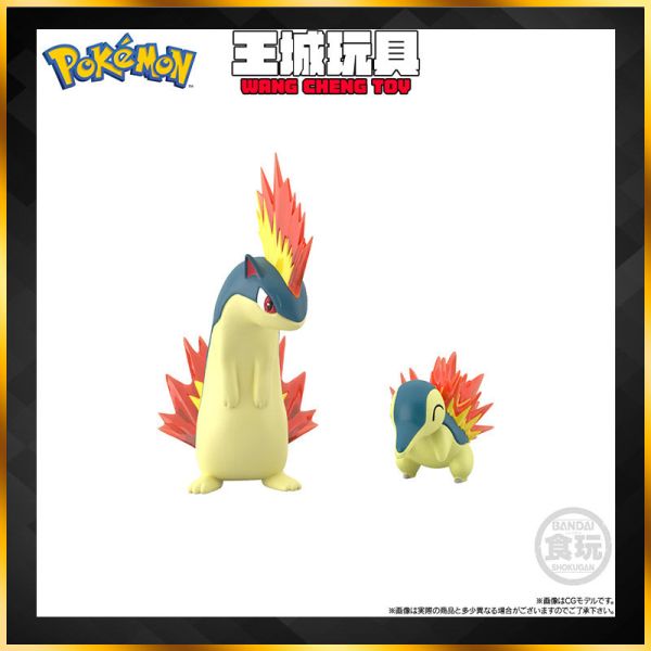 BANDAI 盒玩 寶可夢精靈 城都地區 火球鼠&火岩鼠 BANDAI 盒玩 寶可夢精靈 城都地區 火球鼠&火岩鼠