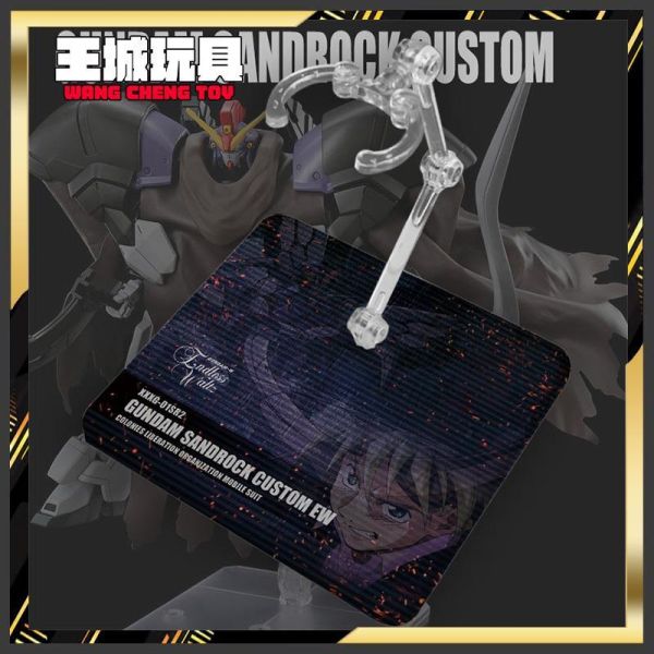 DS地台 ROBOT魂 HG 沙漠鋼彈 EW 鋼彈W 無盡的華爾滋 鋼彈模型 支架 地台 DS地台 ROBOT魂 HG 墮天使最終決戰 機動戰鋼彈00 鋼彈模型 支架