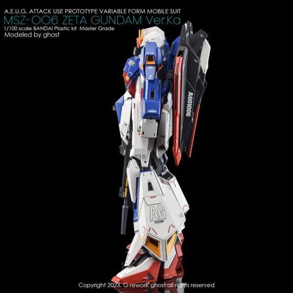 炎水貼  CHOST MG MG Z鋼彈 卡版 ZETA Ver.Ka 專用水貼 CGMG65 炎水貼  CHOST MG MG Z鋼彈 卡版 ZETA Ver.Ka 專用水貼 CGMG65