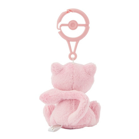 日本寶可夢中心-帶登山扣娃娃吊飾系列 夢幻 日本寶可夢中心-帶登山扣娃娃吊飾系列 夢幻