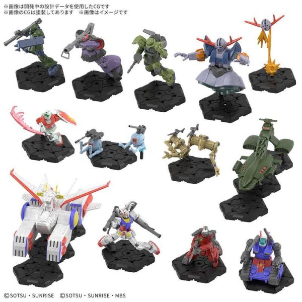 預購10月 BANDAI 鋼彈戰棋桌遊 GUNDAM ASSEMBLE 豪華套組01 BANDAI 鋼彈戰棋桌遊 GUNDAM ASSEMBLE 豪華套組01