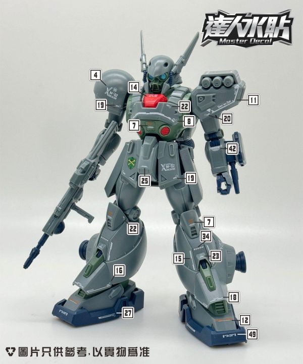 達人水貼 1/100 RE 迪南 肯 機動戰士鋼彈F91 螢光 專用水貼 DLM011 達人水貼 1/100 RE 迪南 肯 機動戰士鋼彈F91 螢光 專用水貼 DLM011