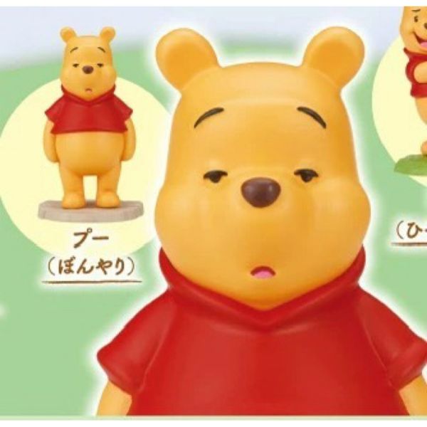 日版 多美 扭蛋 維尼 表情擺件 迪士尼 一款4套 日版 多美 扭蛋 維尼 表情擺件 迪士尼 一款4套