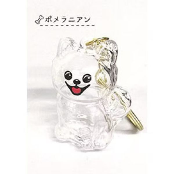 Rainbow 愛犬透明吊飾 玻璃 小狗 毛孩子 公仔 全3款 扭蛋 Rainbow 愛犬透明吊飾 玻璃 小狗 毛孩子 公仔 全3款 扭蛋