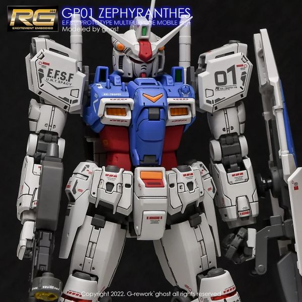 炎水貼 RG GP01 鋼彈 模型 螢光 專用水貼 CGRG27 炎水貼 RG GP01 鋼彈 模型 螢光 專用水貼 CGRG27