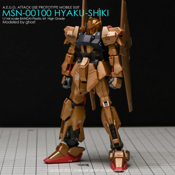 炎水貼 HGUC 1/144 百式 專用水貼 CGHG26 炎水貼 HGUC 1/144 百式 專用水貼 CGHG25