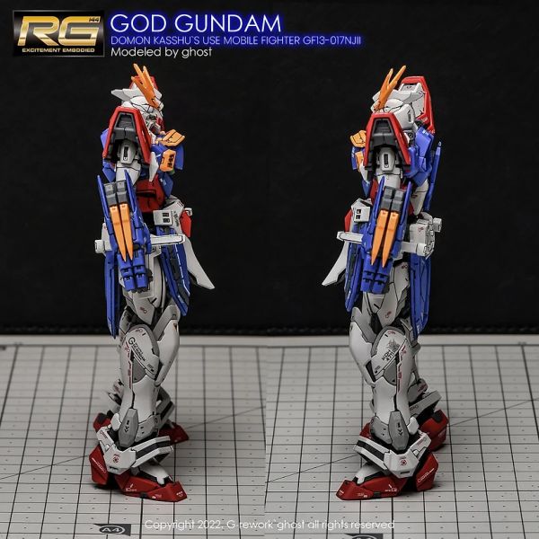炎水貼 CHGOST RG 神威鋼彈 專用 水貼 CGRG25 炎水貼 CHGOST RG 神威鋼彈 專用 水貼 CGRG25