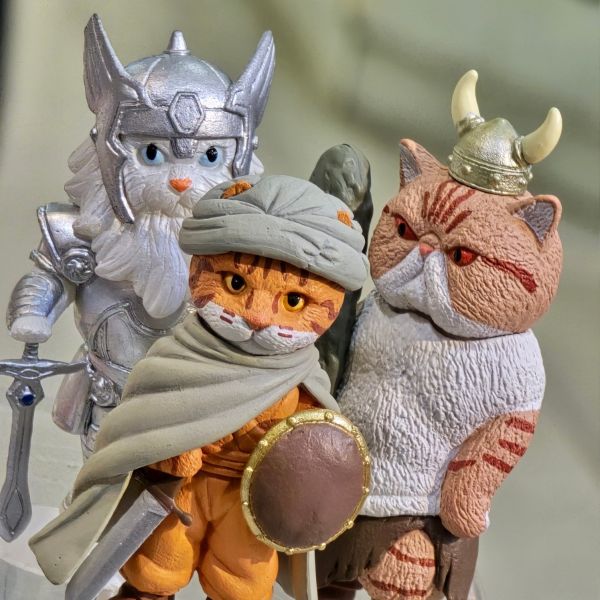 TOMY多美 異世界貓咪擺件扭蛋 魔法黑貓 TOMY多美 異世界貓咪擺件扭蛋 魔法黑貓