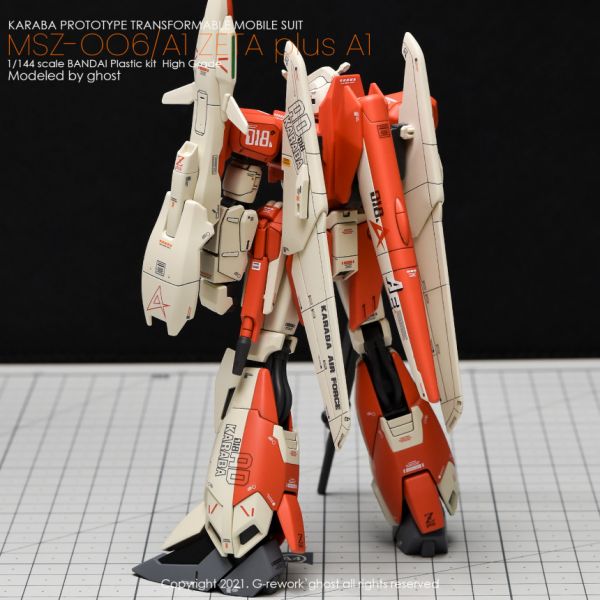 炎水貼 CHOST版 HG 1/144 ZETA PLUS A1 專用水貼 CGHG29 炎水貼 CHOST版 HG 1/144 ZETA PLUS A1 專用水貼 CGHG29
