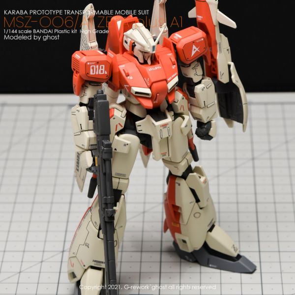 炎水貼 CHOST版 HG 1/144 ZETA PLUS A1 專用水貼 CGHG29 炎水貼 CHOST版 HG 1/144 ZETA PLUS A1 專用水貼 CGHG29