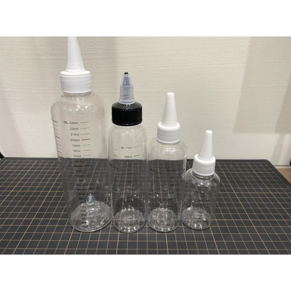 玻璃珠調漆瓶 有刻度 60ML 120ML 250ML 玻璃珠調漆瓶 有刻度 60ML 120ML 250ML