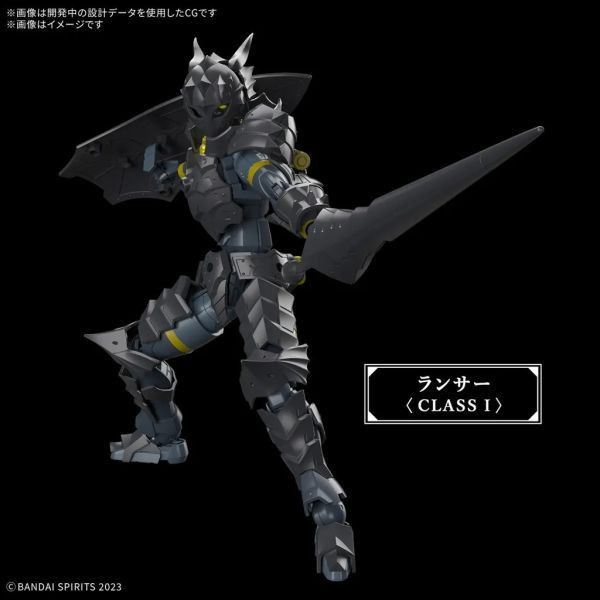 BANDAI 萬代 組裝模型 30MF 洛桑槍兵 BANDAI 萬代 30MF 組裝奇幻輕作戰 里博槍兵