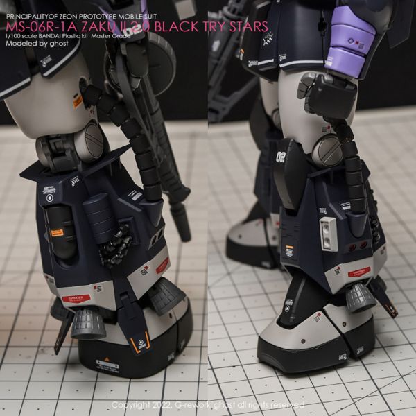 炎水貼 MG 1/100 黑色三星 薩克II ZAKUII 專用水貼 CGMG48 炎水貼 MG 1/100 黑色三星 薩克II ZAKUII 專用水貼 CGMG48