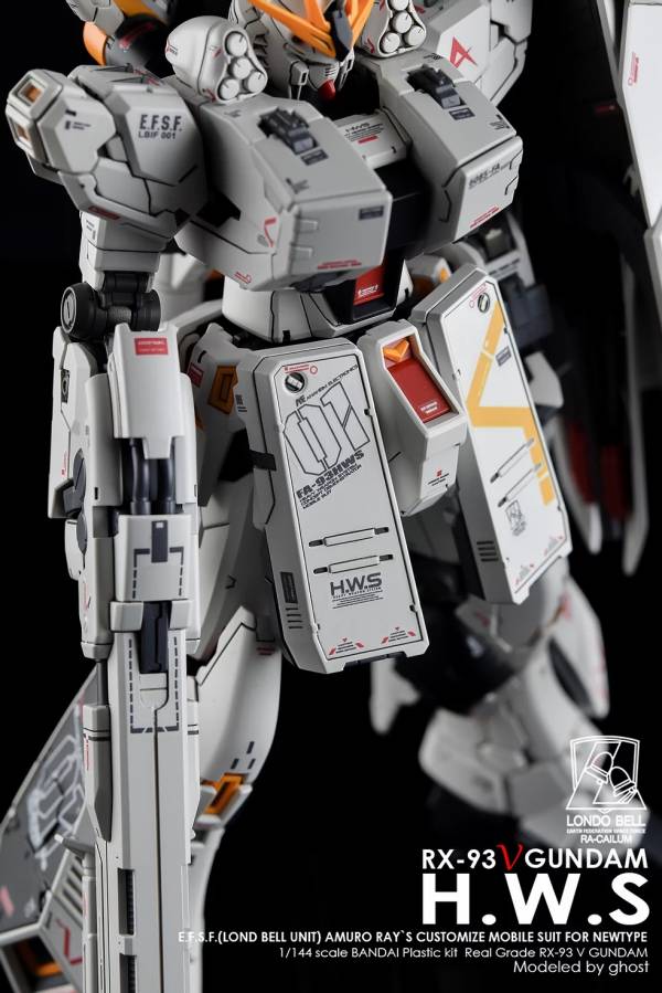  炎水貼 GHOST版 RG 1/144 RX-93 Nu GUNDAM Nu鋼彈 HWS 重裝備 專用水貼 模型水貼.鋼彈水貼.