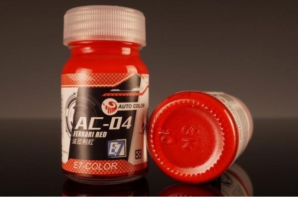 E7-AC-04 法拉利紅 E7.模型專用漆.硝基漆