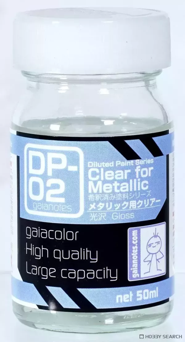 GAIA DP-02 金屬色專用透明漆 稀釋油性漆 50ml 預稀釋系列 可直接噴塗 GAIA DP-02 金屬色專用透明漆 稀釋油性漆 50ml 預稀釋系列 可直接噴塗